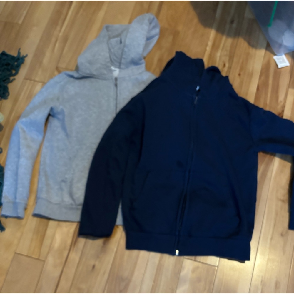 H&M Gray and Navy Kids Hoodies